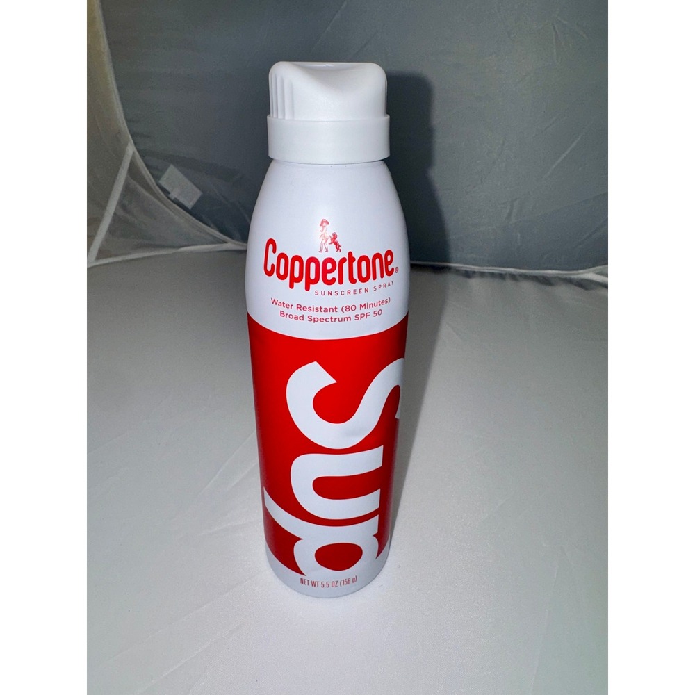 Supreme Coppertone Sunscreen Spray Broad Spectrum SPF 50 5.5oz
